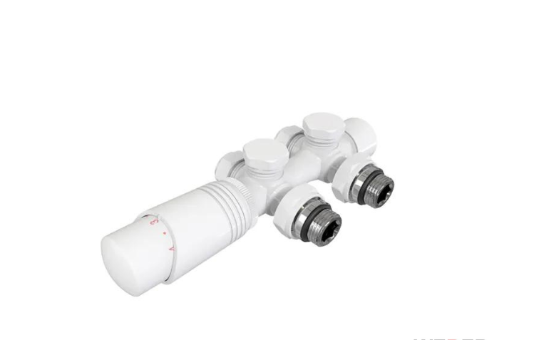 Paneel-Heizkörper Modell "Heatline" Weiß Horizontal Doppellagig
