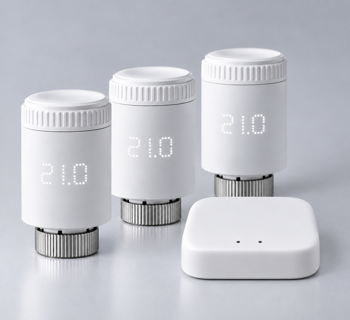 Smartes Heizkörperthermostat Starter Set – inkl. Zigbee Gateway