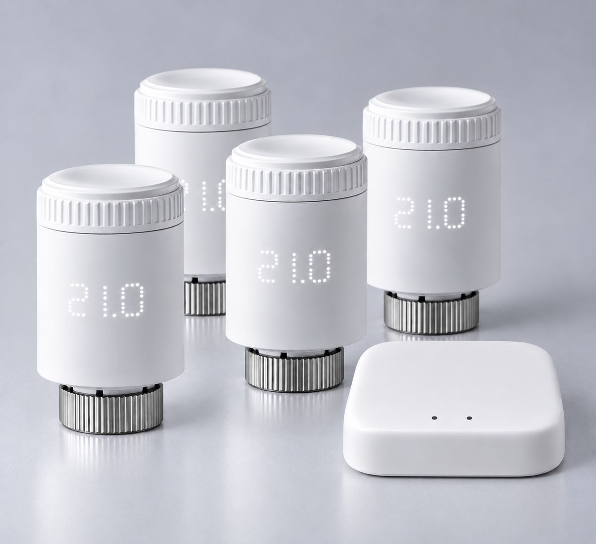 Smartes Heizkörperthermostat Starter Set – inkl. Zigbee Gateway