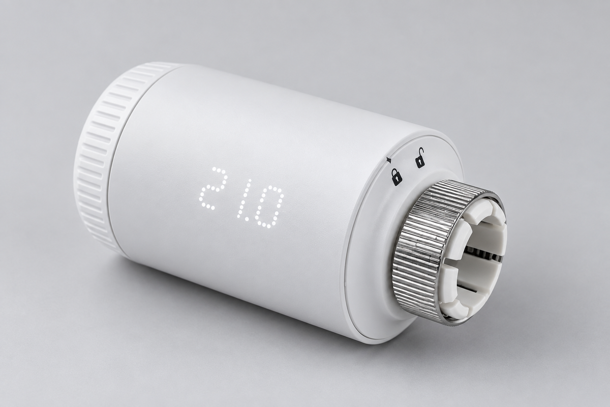 Smartes Heizkörperthermostat Zigbee – App-Steuerung