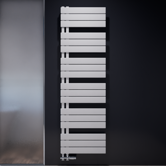 Badheizkörper Handtuchheizkörper Modell "NOVO" Weiß Design Heizung/ Handtuchwärmer