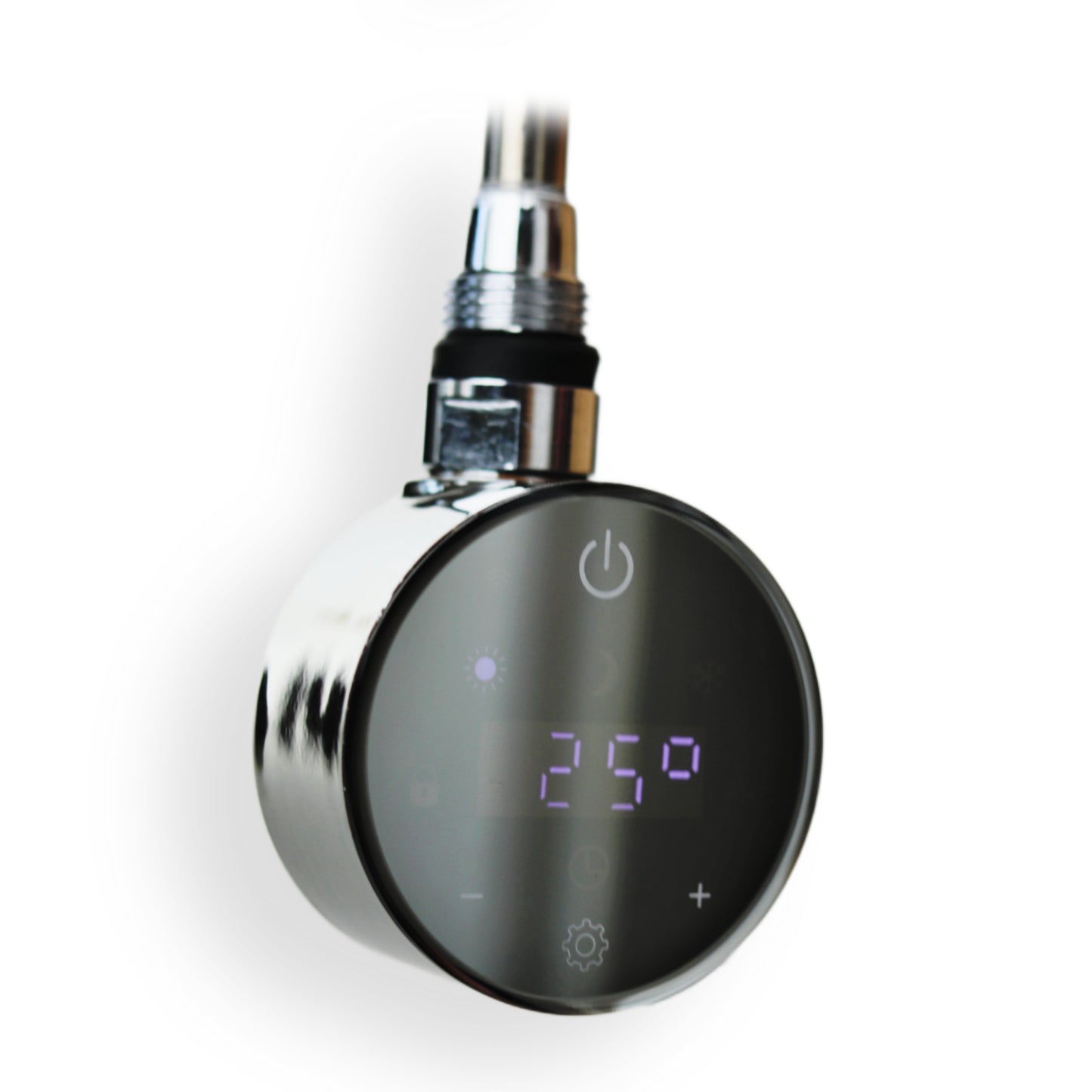 Badheizkörper Handtuchheizkörper Modell "NOVO" Anthrazit elektrisch inkl. Heiztsab Design Heizung/Handtuchwärmer